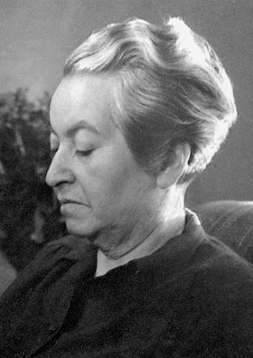 Retrato de Gabriela Mistral